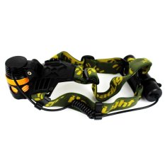 High Quality 2000Lm 3 Modes Led Head Torch for Cycling Camping Searching Yellow (Intl)