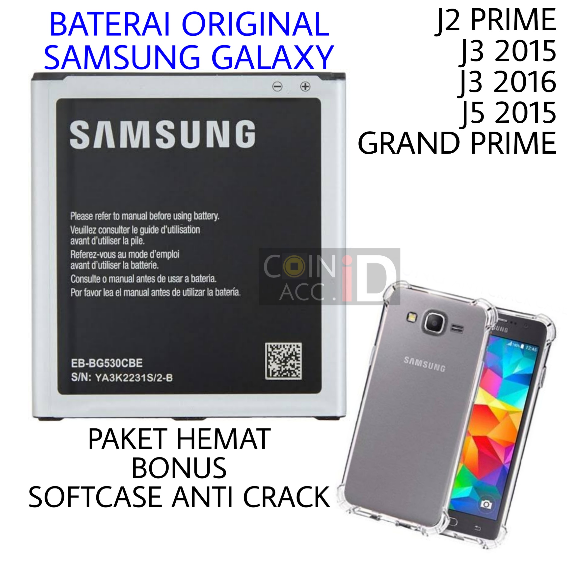 Beli Baterai J2 Prime 6000mah G532g Online Harga Terbaik Lazada