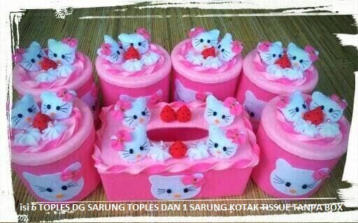 Hampers Toples Hello kitty baby pink lilit