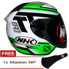 NHK R6 Beyond - Putih Hijau Hitam +Gratis Masker NP