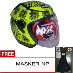 NHK R6 Rossi Winter Repalica - Kuning Flo + Gratis Masker NP