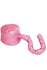Portable Soft Bonnet Hood Attachment Salon Hair Dryer Hat Cap Pink - Intl