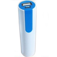 Power Bank Exchangeable Cell Case For 1Pcs 18650 - Biru