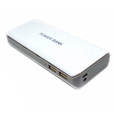 Power Bank Exchangeable Cell Case For 5Pcs 18650 - White