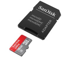 SanDisk Ultra 16GB 48mbs UHI-I Class 10 Micro SDHC MicroSD Memory Card - Intl