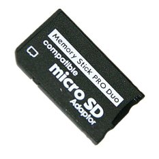 SDHC MicroSD Transflash TF Card to Memory Stick Pro Duo Adapter Converter- Intl