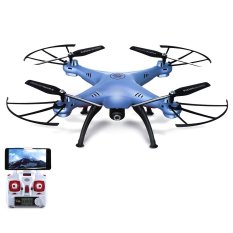 Syma Drone X5HW + WIFI FPV Kamera HD 2 MP + Altitude Hold - Biru