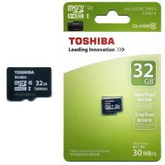 Toshiba Paket 2 TF Micro SDHC Class 10 32GB 40MB/s SD Flash Memory Card