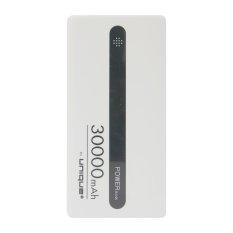 Unique Premium Power Bank 30000mAh Spaceship with Triple USB Port(White)