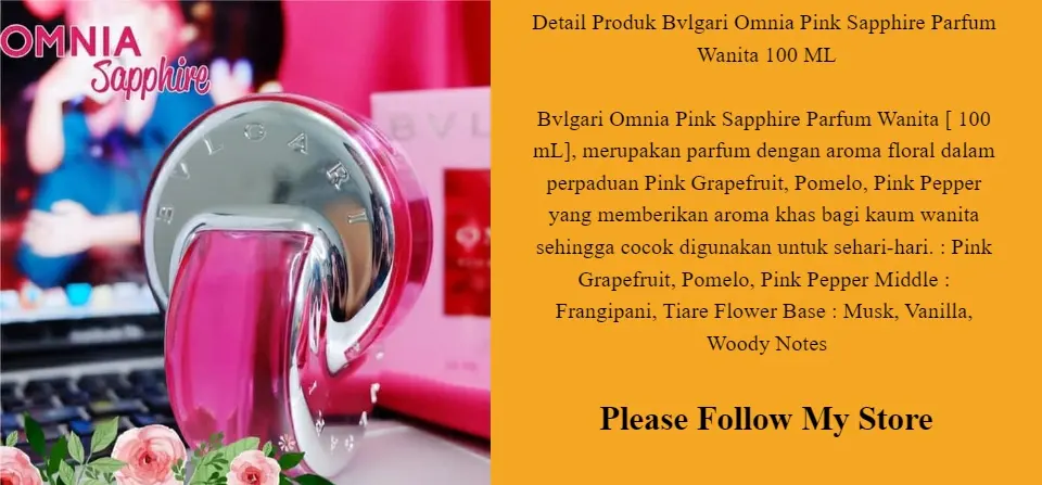 bvlgari omnia pink sapphire harga