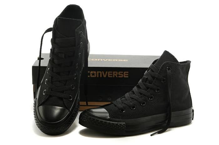 all star boots black