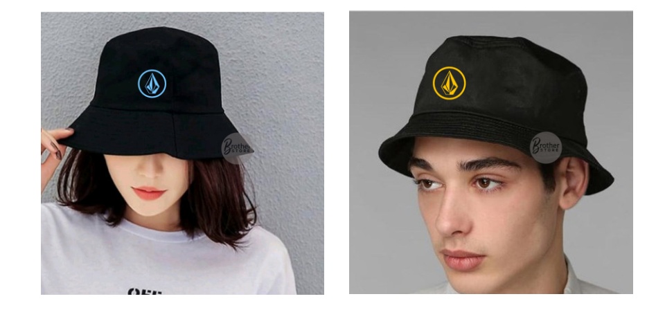 Topi Bucket Volcom Logo Est19 Premium 