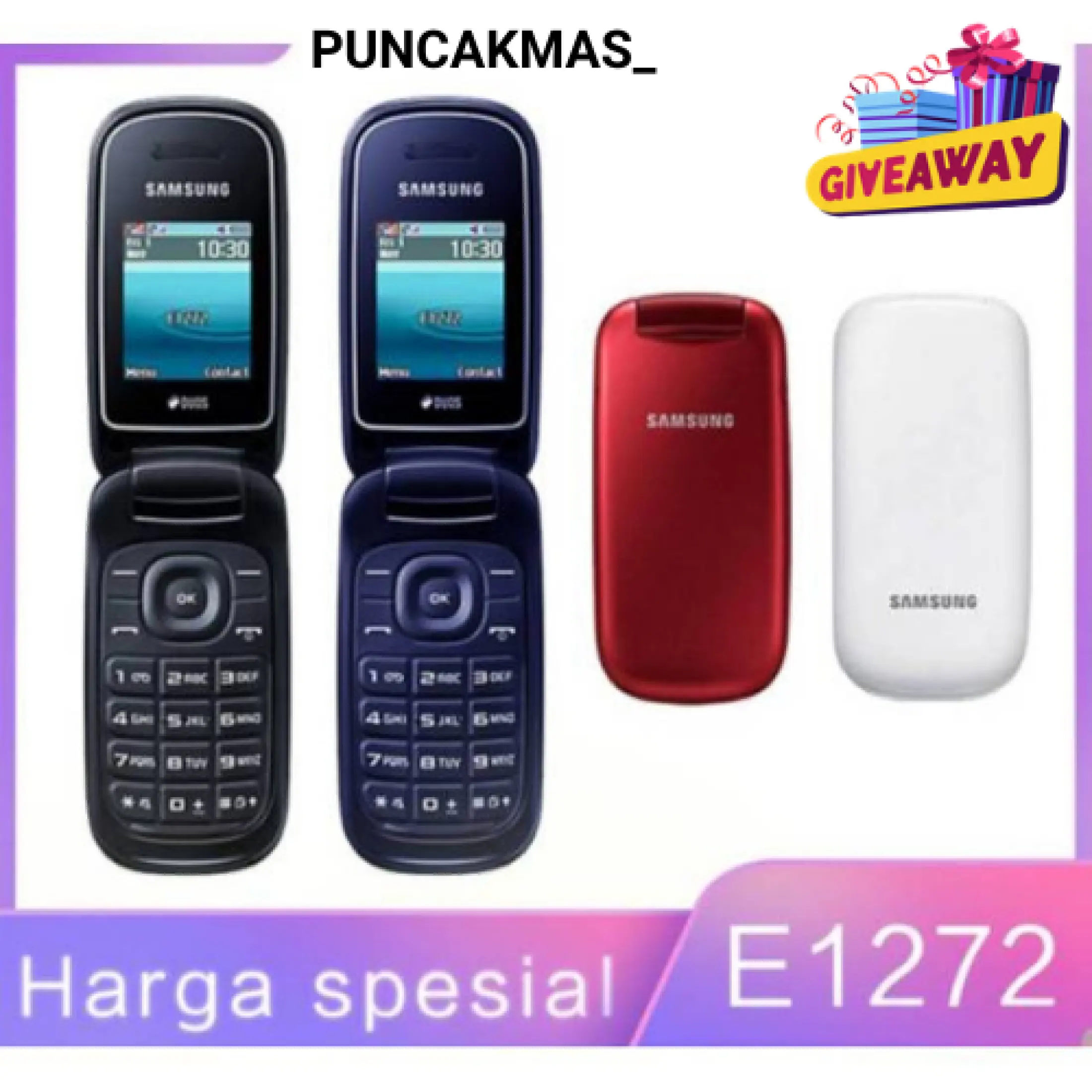 Turun Harga Bayar Ditempat Samsung Lipat Caramel Gt E1272 Dual Sim Termurah Mystery Box Dapatkan Hp Samsung Caramel E1272 Termurah Hp Samsung Hp Jadul Samsung Lipat Dalam Mistery Box Puncakmas