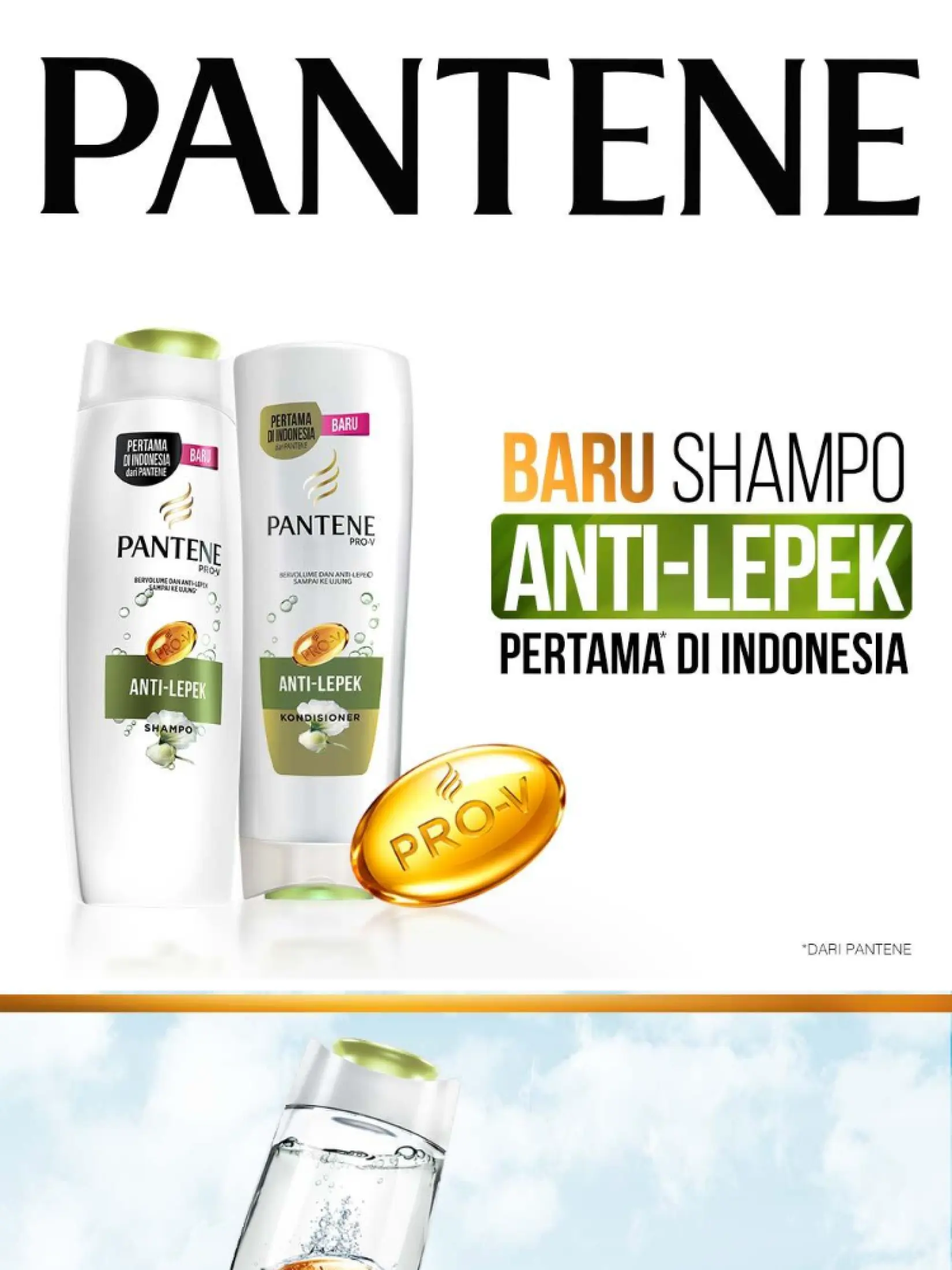 Pantene Shampoo Anti Lepek 135 Ml Paket Isi 3 Lazada Indonesia