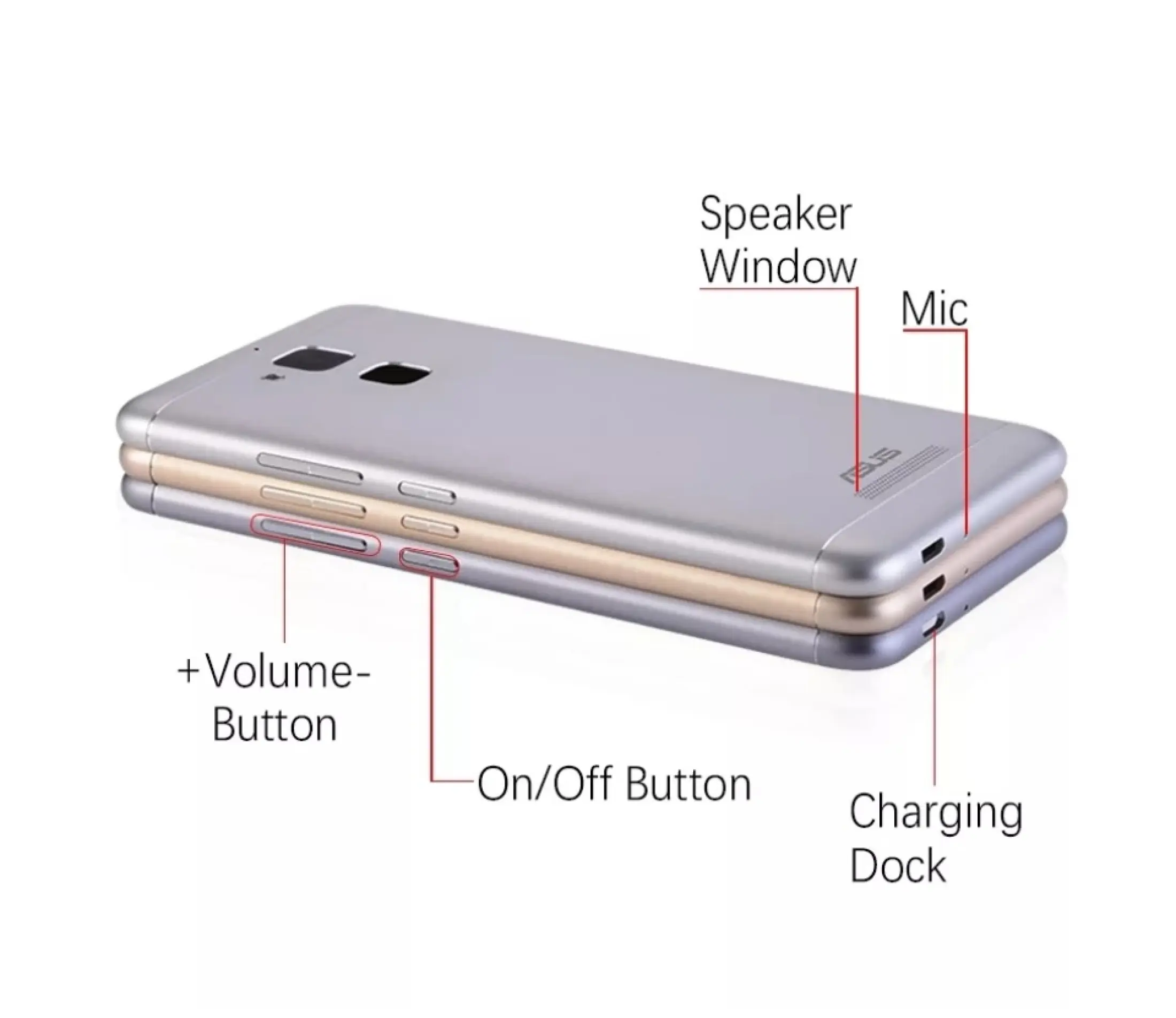 Backdoor Tutup Baterai Asus Zenfone 3 Max 5 2 Zc520tl X008d X008da Lazada Indonesia