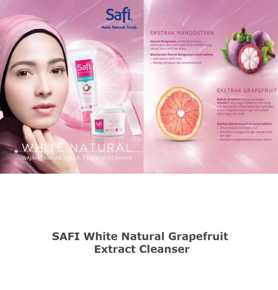 safi grapefruit extract facial wash