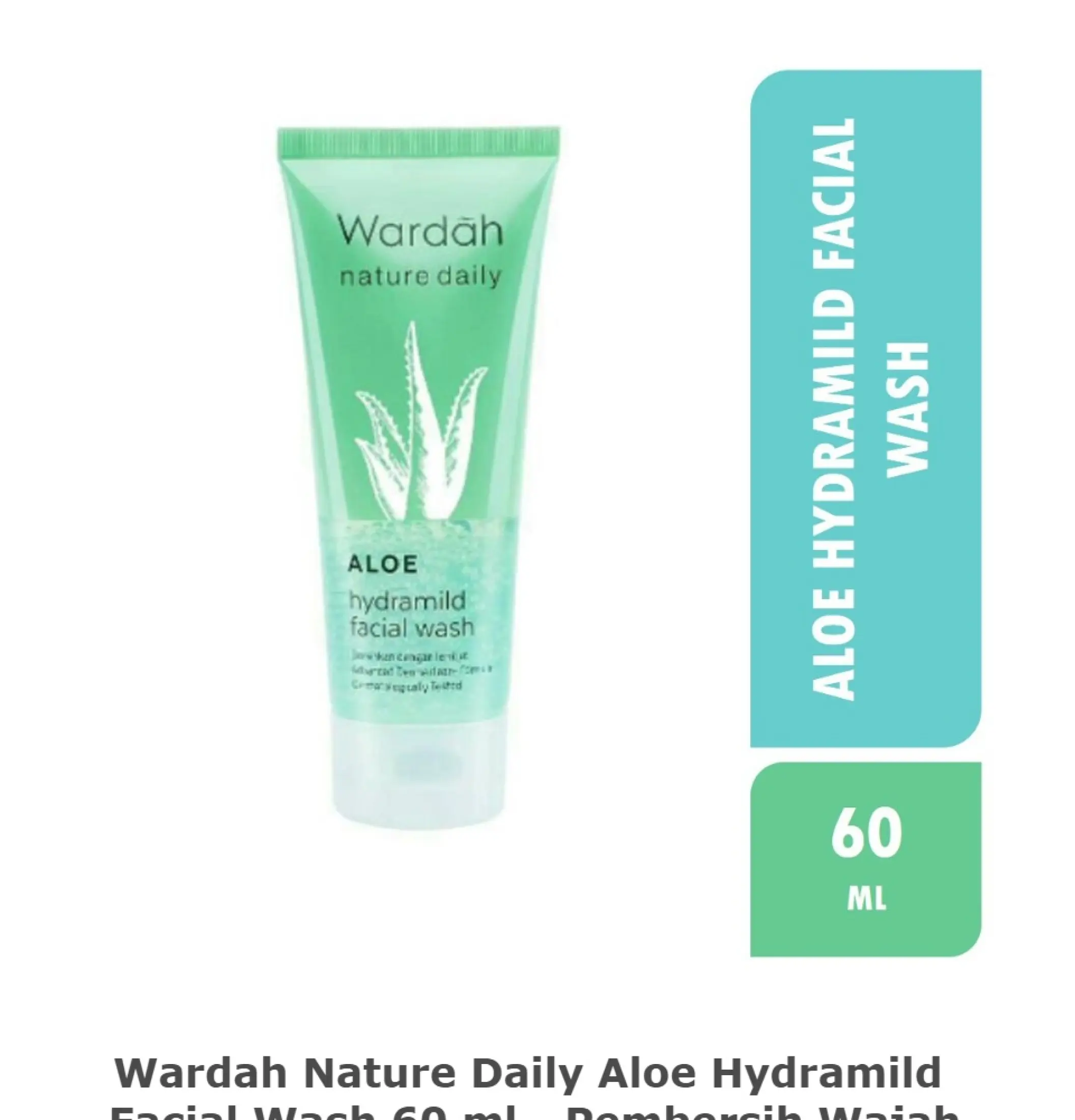 wardah cleanser aloe vera