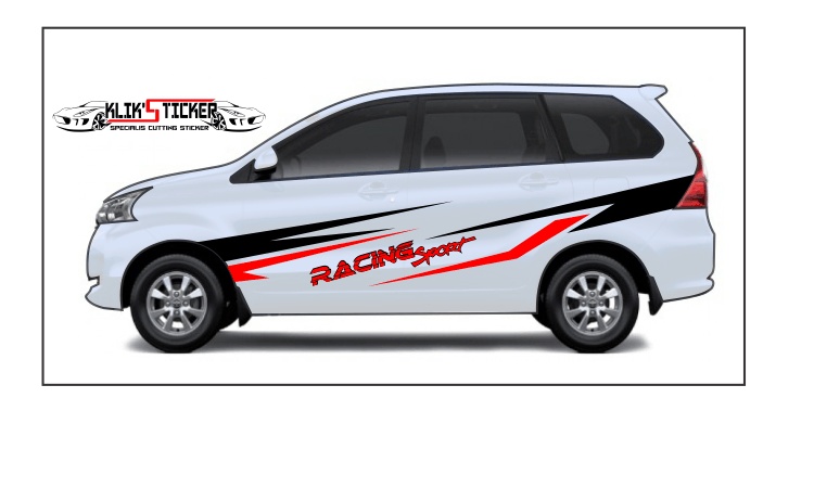 Cutting Sticker Mobil Stiker Avanza Keren Lazada Indonesia