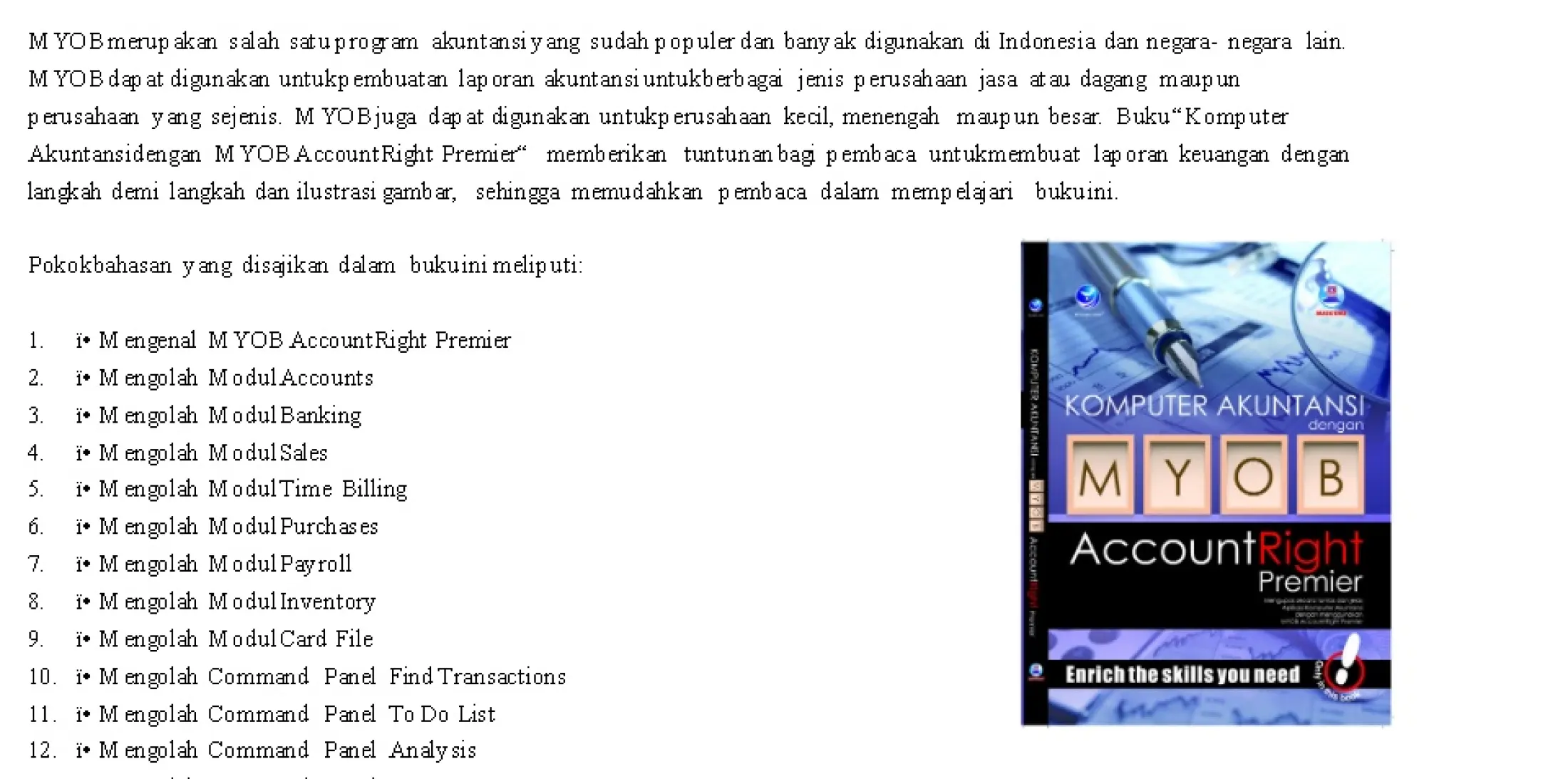 Komputer Akuntansi Dengan Myob Accountright Premier Andi Original Lazada Indonesia
