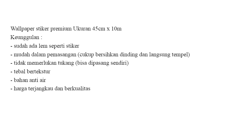 Rayu Store Jual Terlaris Cod Wallpaper Stiker Dinding Premium Higth Quality Desain Motif And Karakter Size L45cm X P10meter All Motif Kotak Ungu Gh046 Cy1005 Folkadot Hitam Gh006 Cy1047 Salur Hijau Strip Hijau Gh026 Cy1029 Bata Putih
