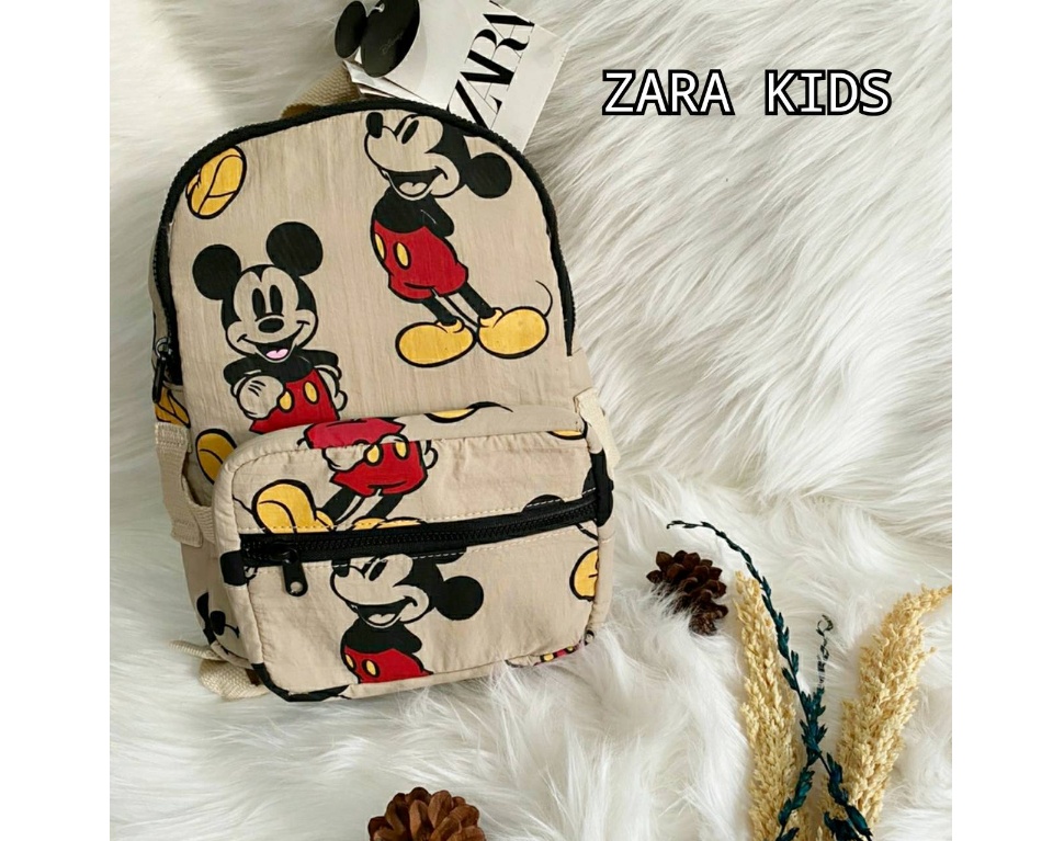 BACKPACK ZARA MICKEY TAS RANSEL FREE BELT BAG Tas Ransel Uniseks