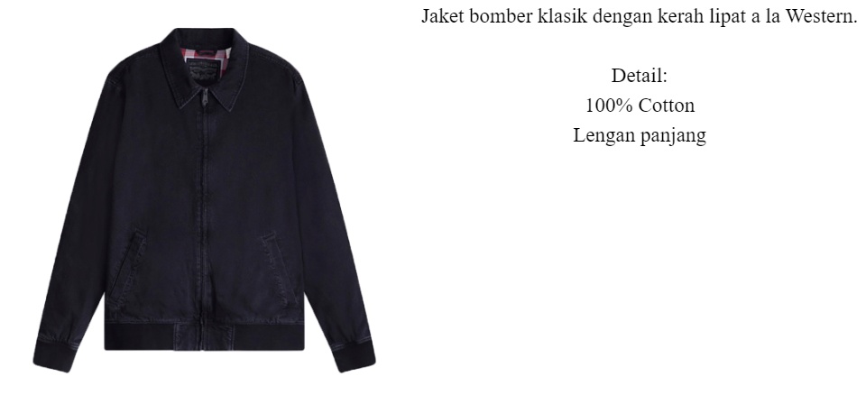 black denim bomber jacket