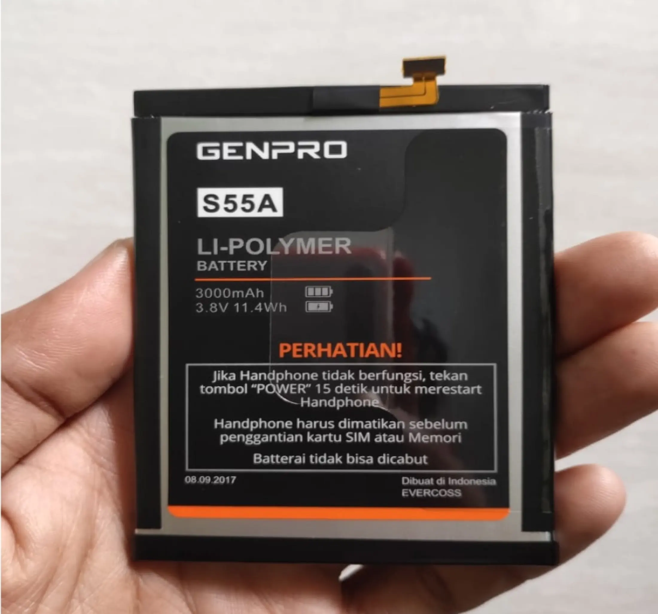 Baterai Batre Evercoss Genpro Z S55a Ori 100 Lazada Indonesia
