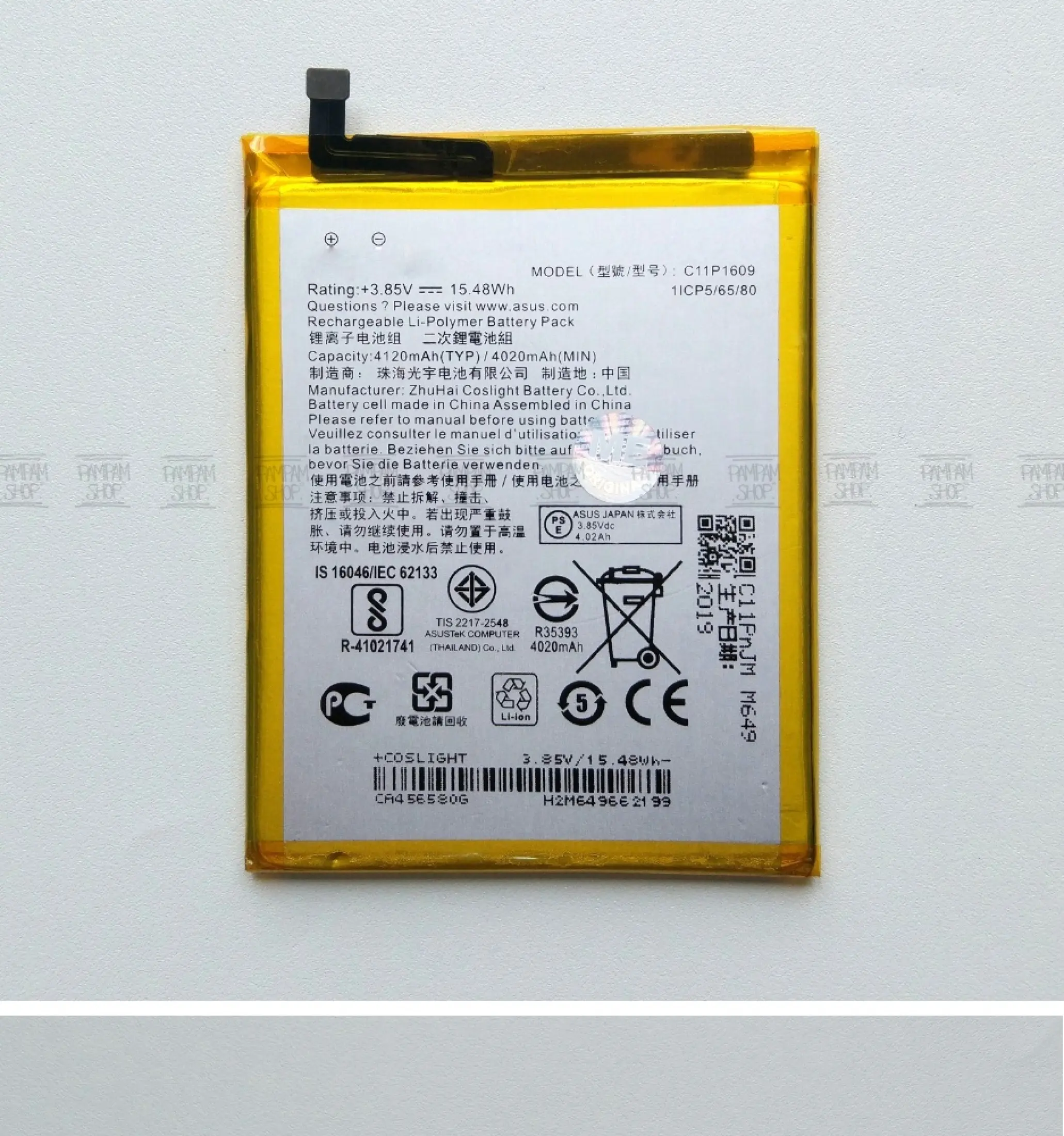 Baterai Handphone Asus Zenfone 3 Max 5 5 Inch Zc553kl X00ddb C11p1609 Inci Inchi Batrai Batre Battery Hp Zenphone Lazada Indonesia