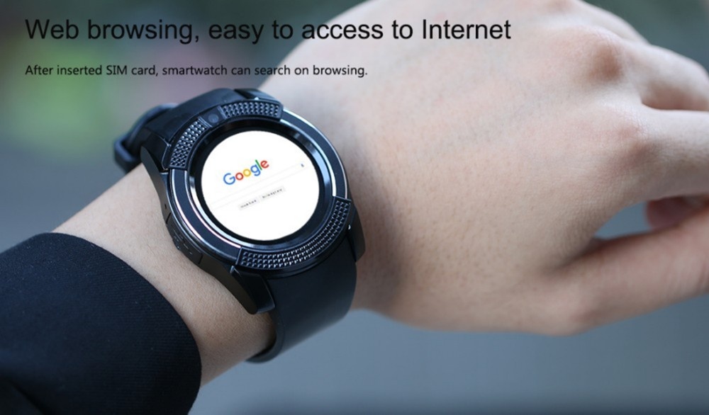 v8 smartwatch setup